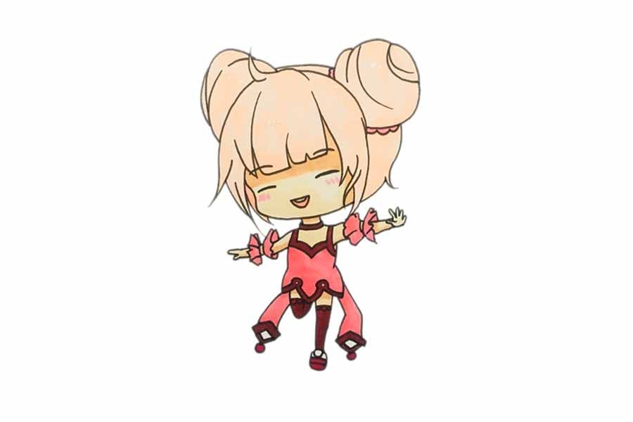 小乔怎么画