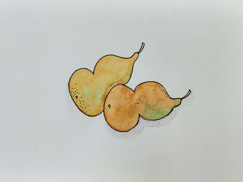 蔬菜怎么画好看
