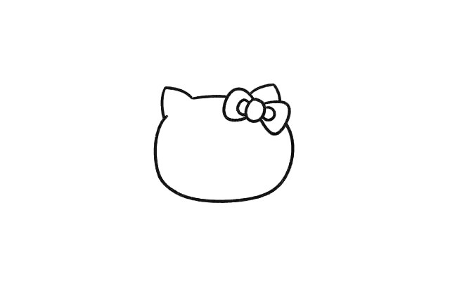 hellokitty的画法