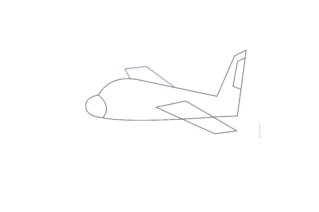 飞机怎么画