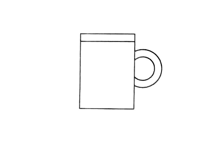 水杯简笔画怎么画