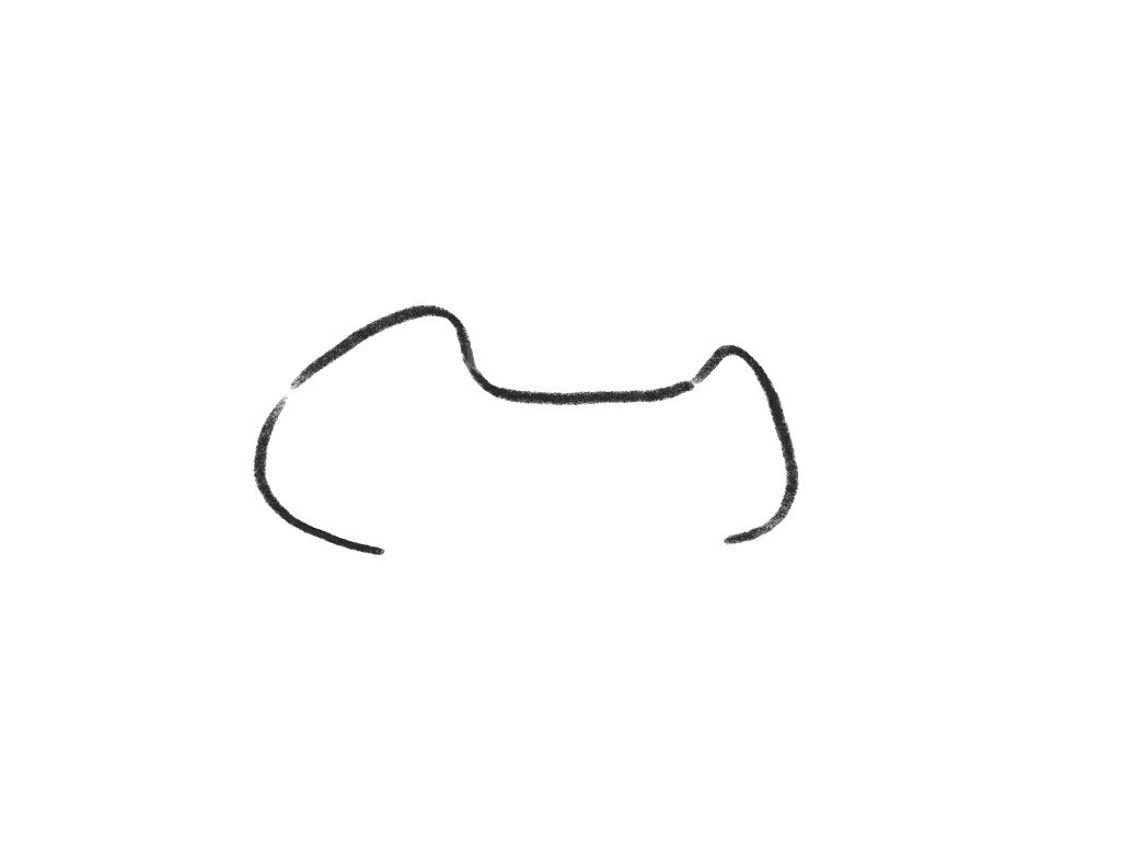 开猪猪汽车的小女孩简笔画画法步骤