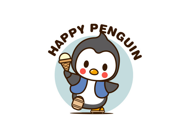 可爱小动物过夏天简笔画图片