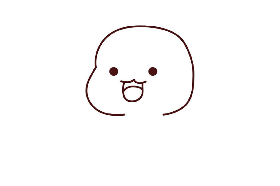 宠物小精灵小火龙的简笔画步骤