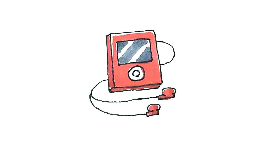 随身听怎么画