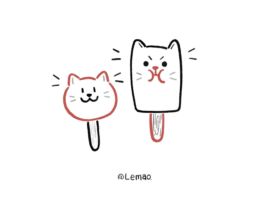 简单可爱的小猫简笔画步骤