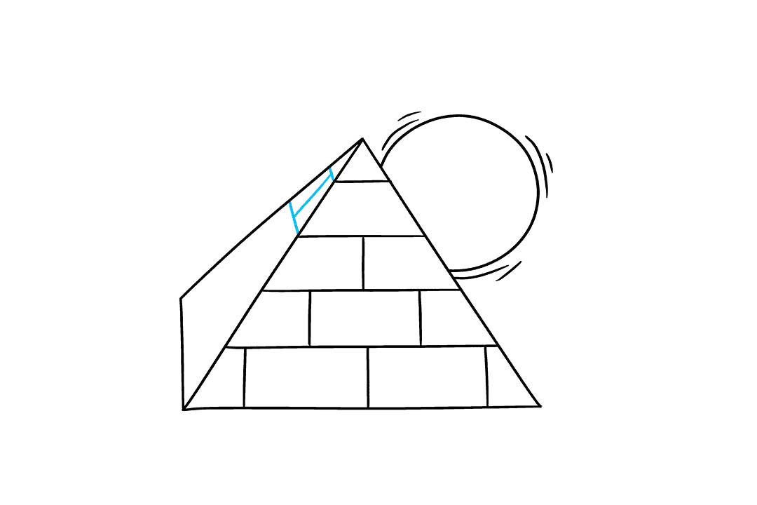 埃及金字塔怎么画