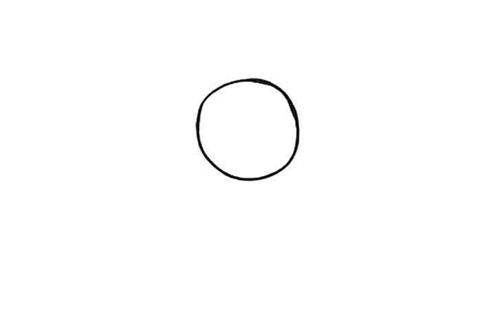 学画可爱幽灵简笔画