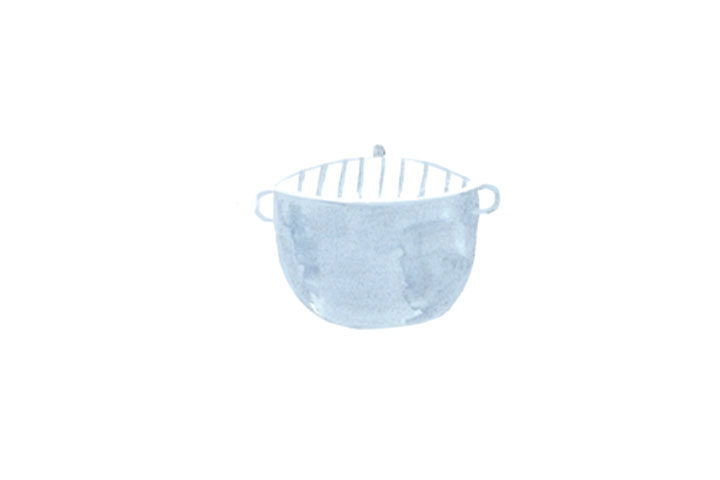 厨房用品简笔画 大煮锅
