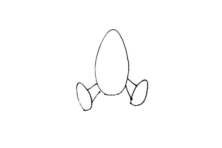 宇宙飞船简笔画画法