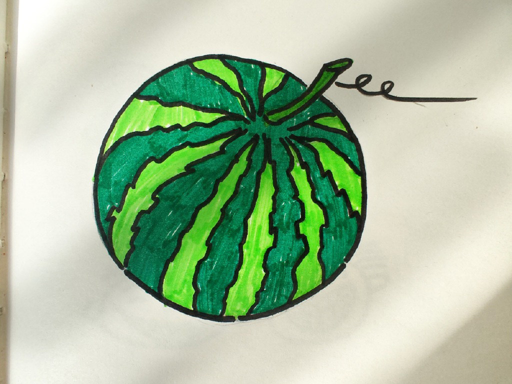 简单易画的水果简笔画