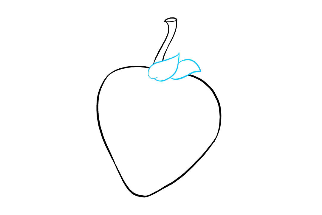 如何画草莓简笔画