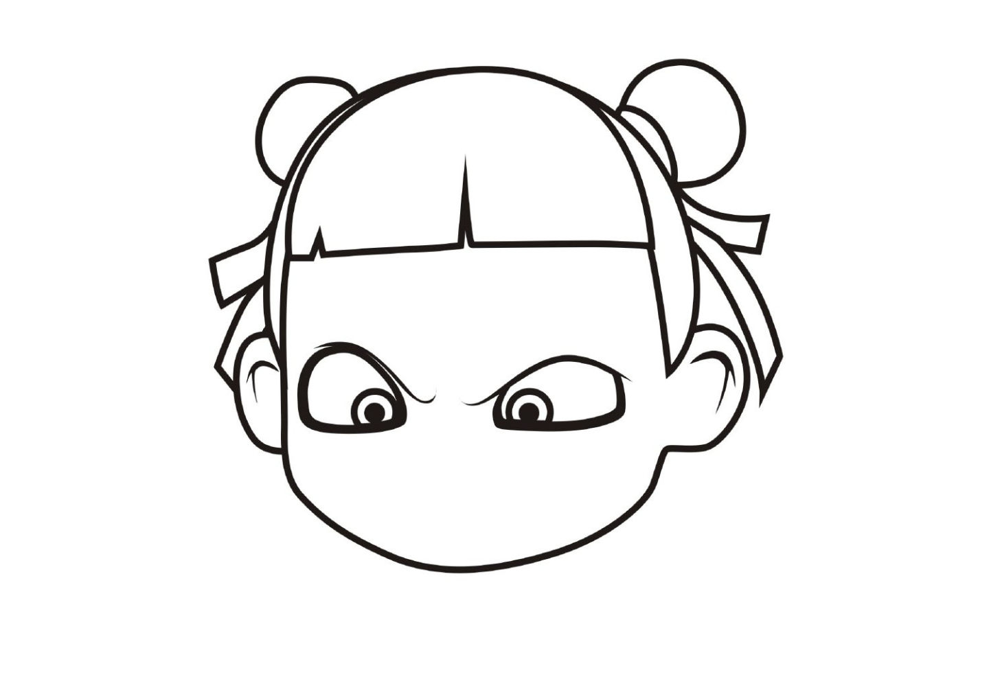 小哪吒简笔画教程