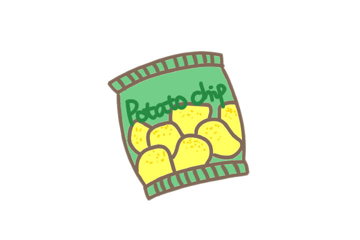 可爱小零食简笔画教程