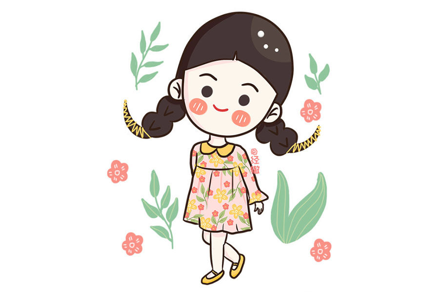 春天在哪里呀！春天在那小姑娘的眼睛里！