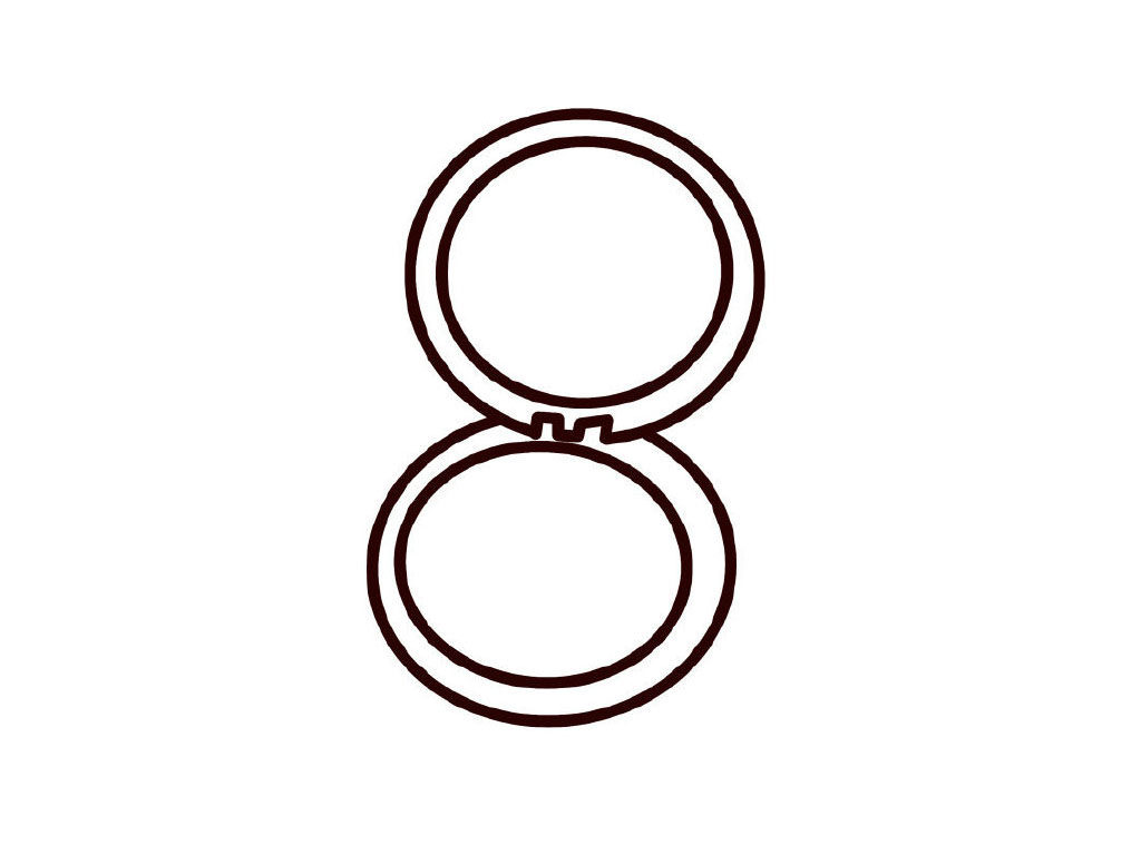 粉饼简笔画画法教程