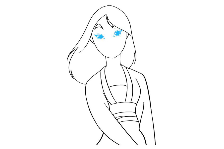 如何画木兰