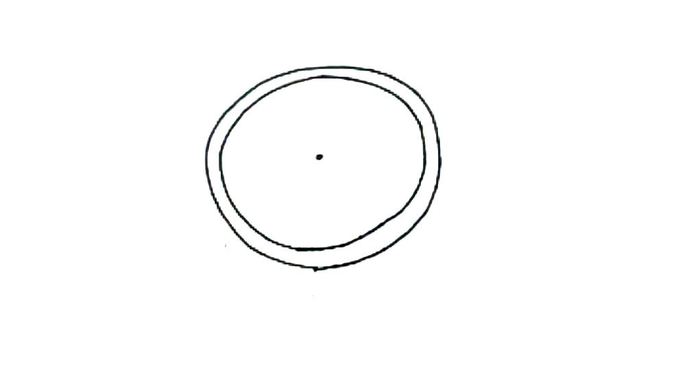闹钟简笔画画法步骤