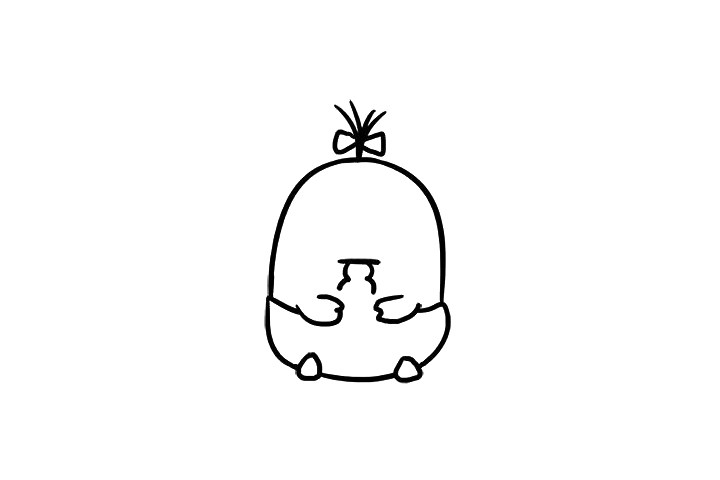 小黄人简笔画教程