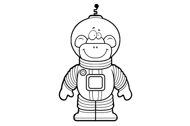 外星人简笔画图片
