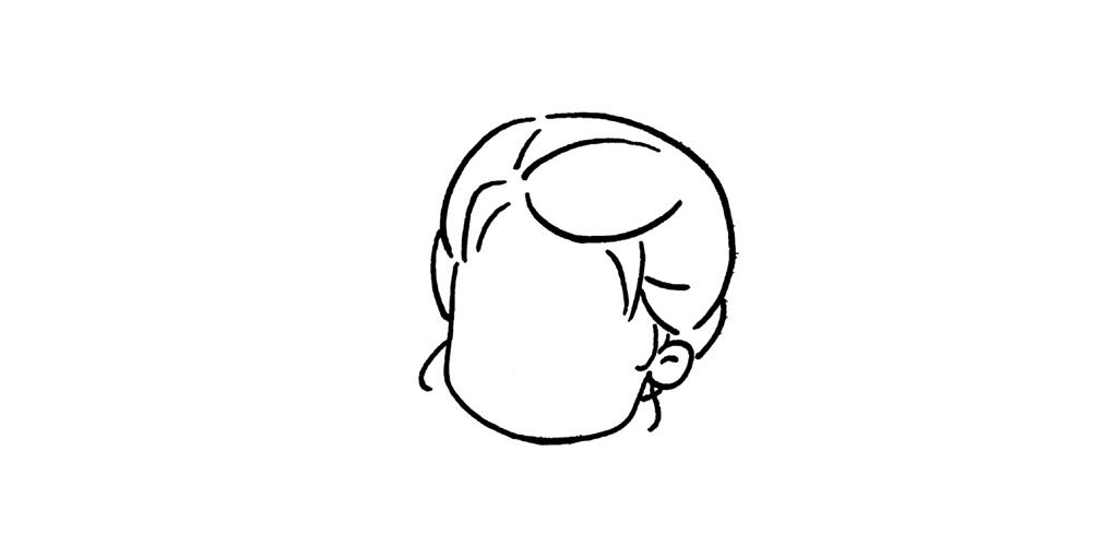 古风小姑娘简笔画教程