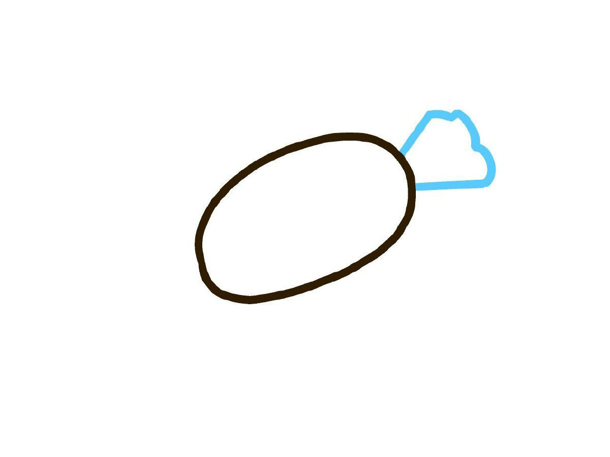 糖果简笔画画法步骤