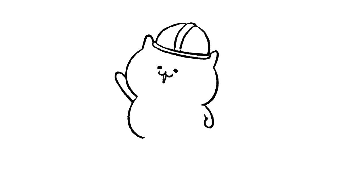工程师小猫简笔画画法步骤
