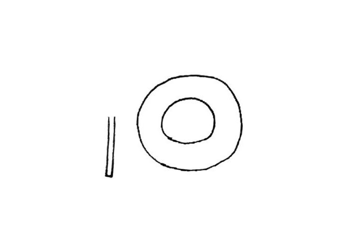 餐具简笔画画法步骤
