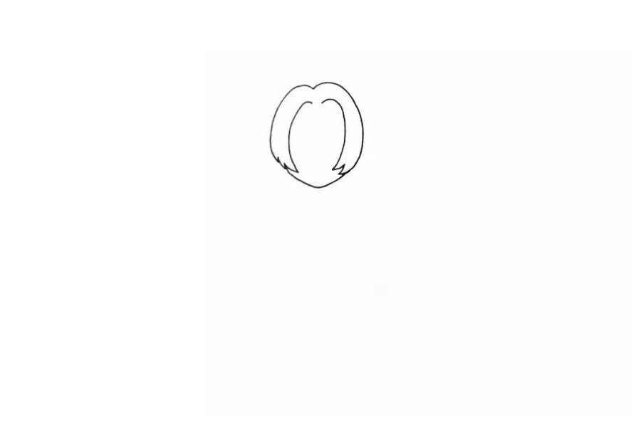 教你画出甜美的女生简笔画