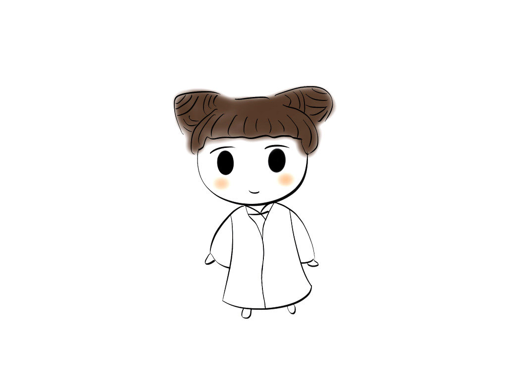 画一只萌萌哒杜丽娘