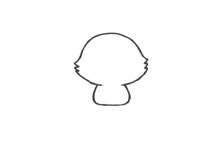 波斯猫简笔画画法步骤