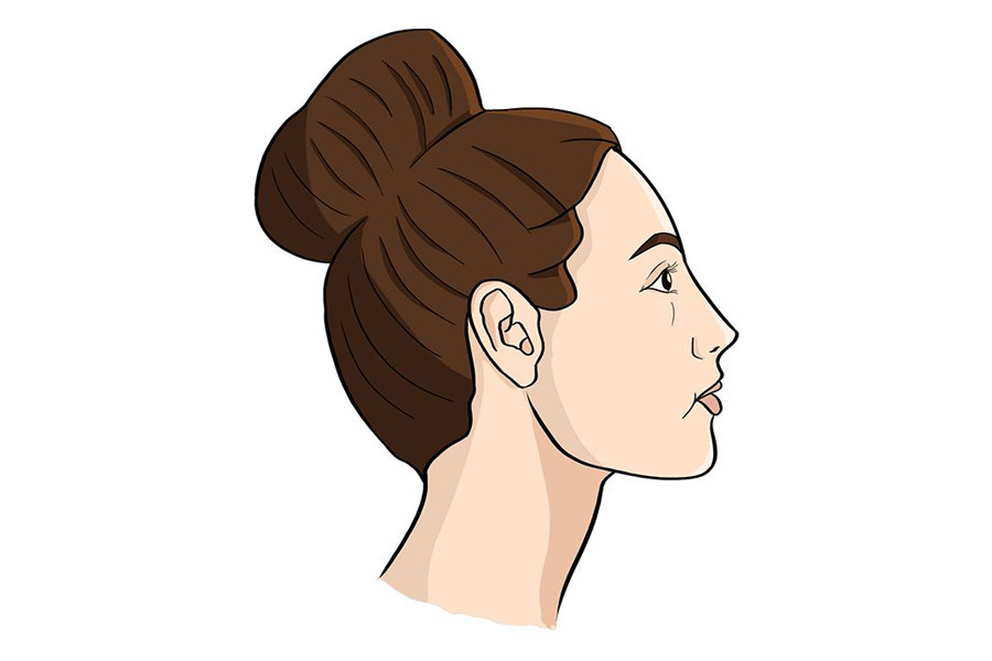如何画女性侧脸