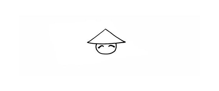 稻草人简笔画画法步骤
