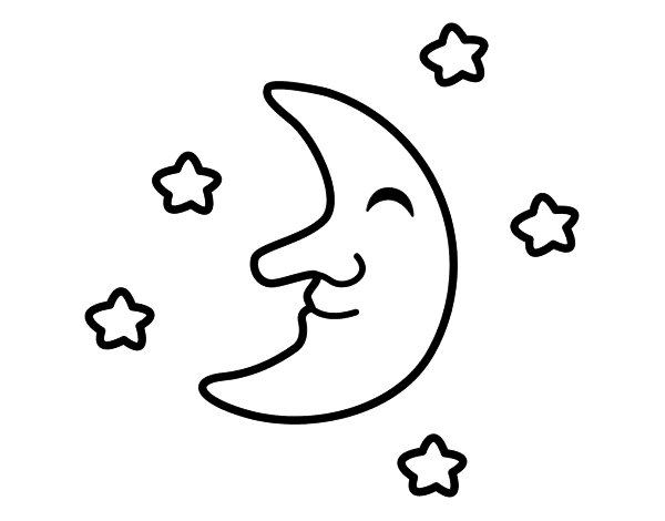 各种月亮的简笔画画法