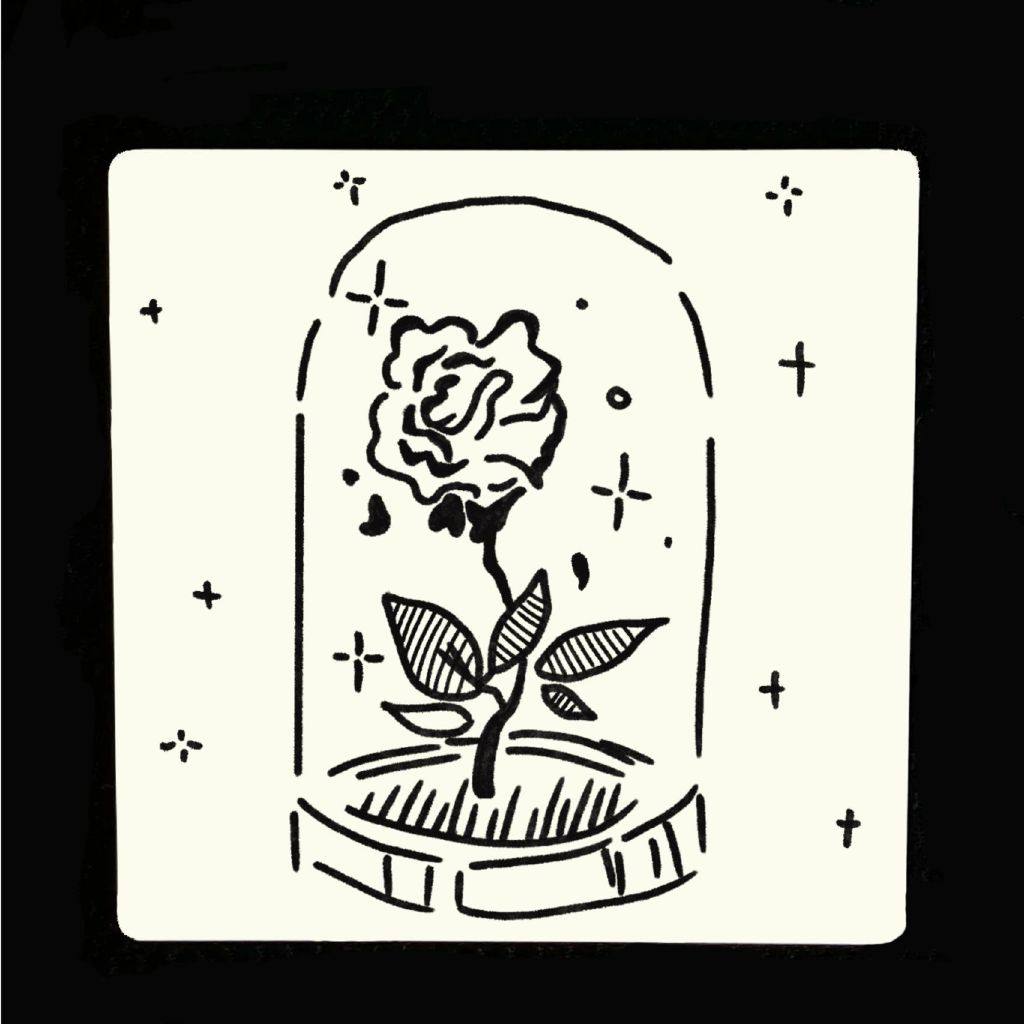 一组可爱的生日主题简笔画小画图片