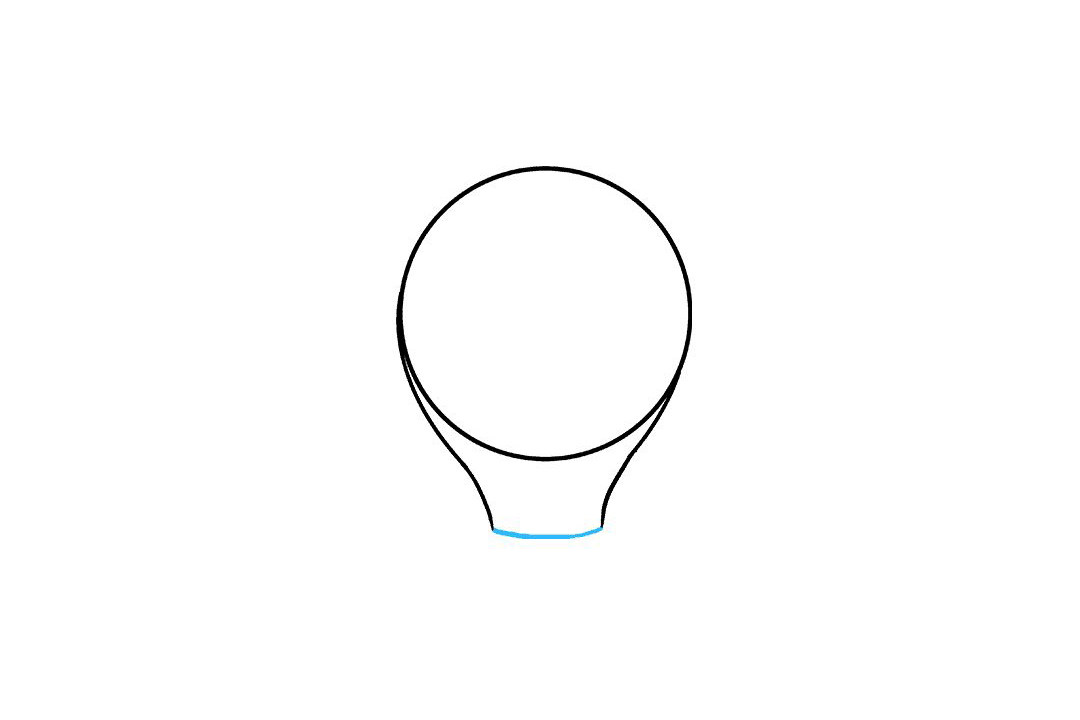 如何画发光的灯泡简笔画
