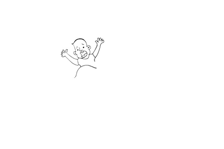 扫黑除恶儿童创意简笔画画法步骤