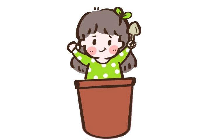 如何画植树节简笔画