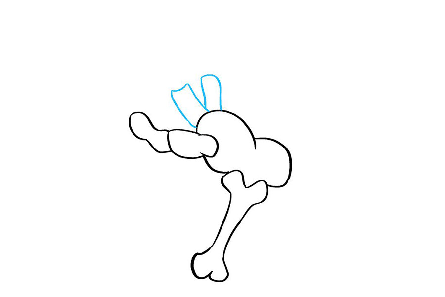 如何画骷髅手