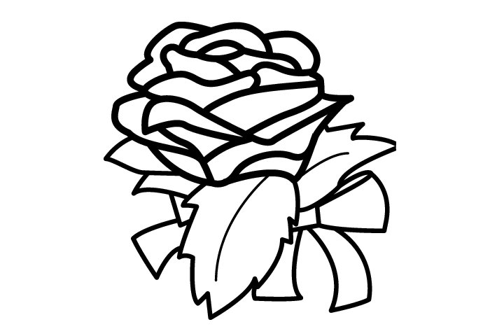 各种漂亮的花朵简笔画