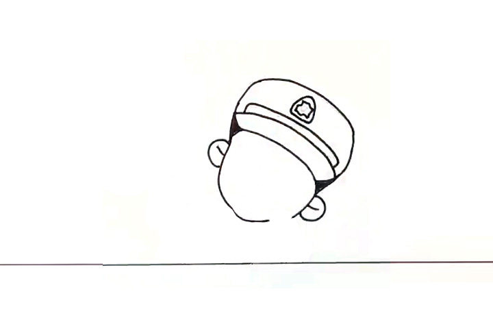 解放军叔叔怎么画