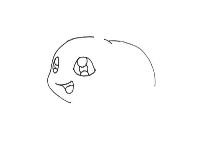 巴达兽简笔画