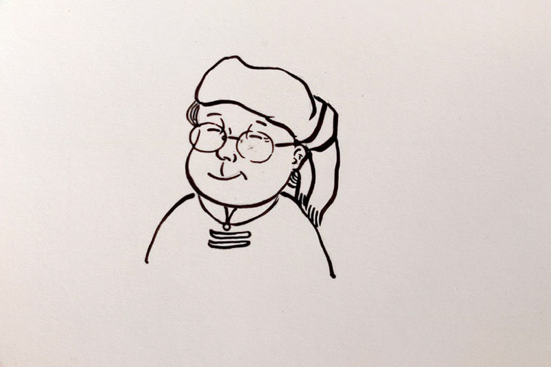 各种人物简笔画头像大全