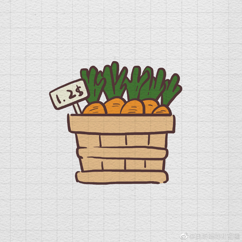 蔬菜简笔画合集