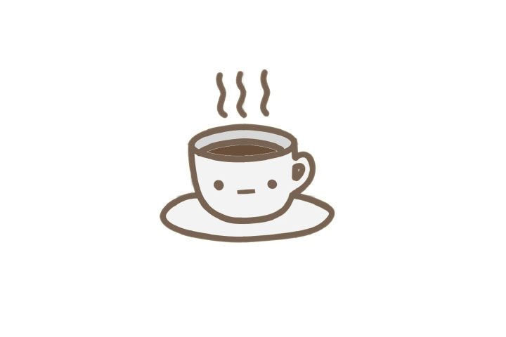 一杯咖啡简笔画画法步骤