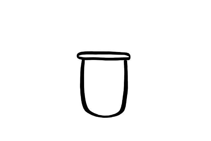 珍珠奶茶简笔画怎么画