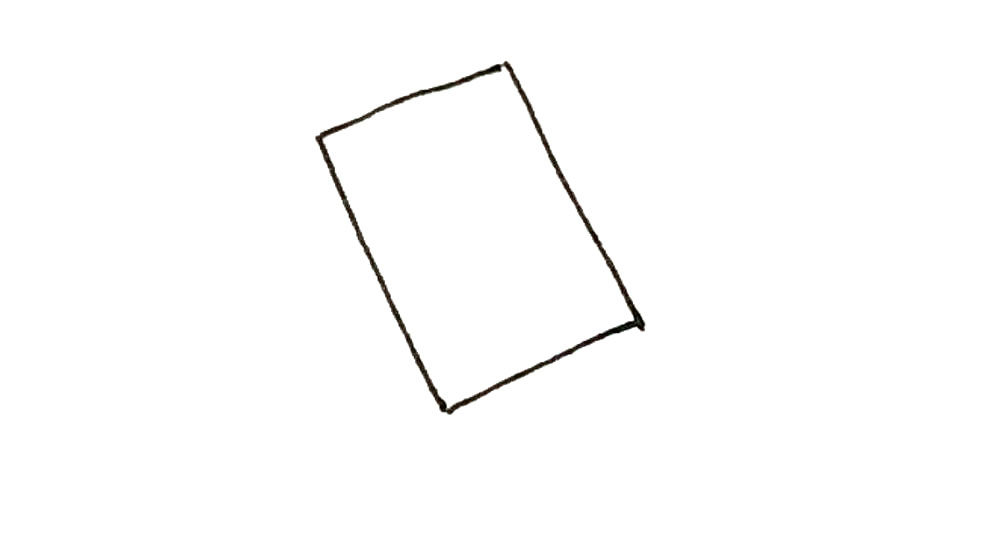 笔记本简笔画画法步骤