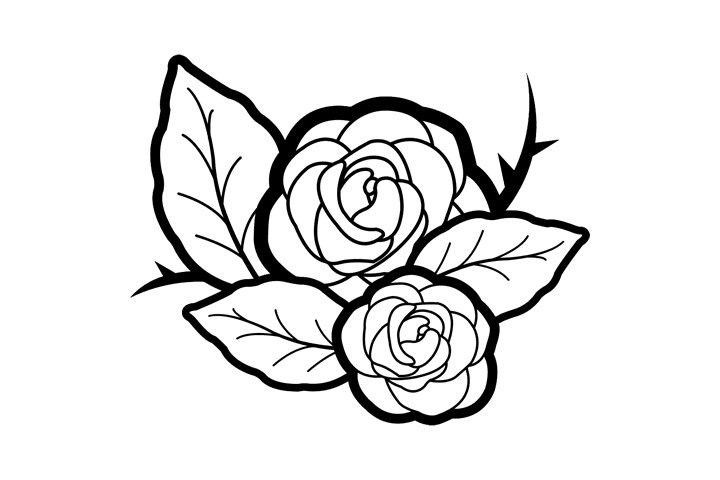 各种漂亮的花朵简笔画