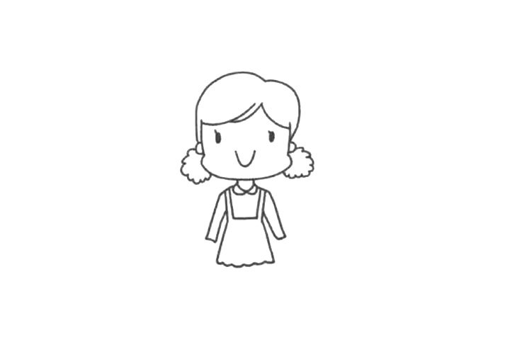 如何画温柔漂亮的妈妈