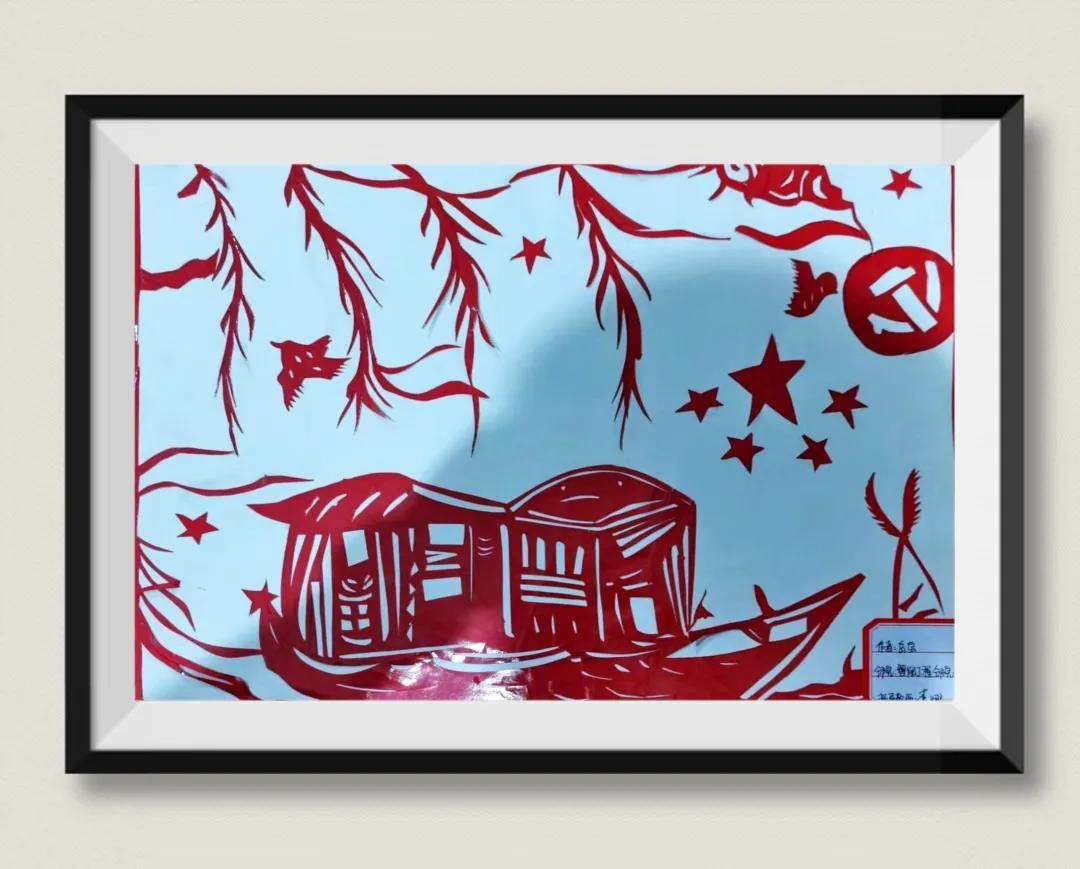 光辉的历程庆祝建党100周年绘画作品